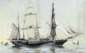 The Paddle-sloop H.m.s.
