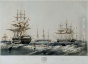 English And French Fleets In The Baltic