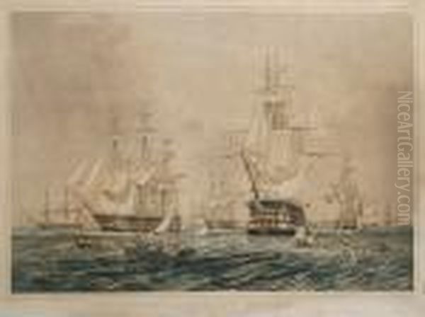 The Fleet At Anchor - view 1