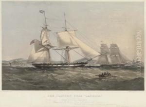 The Clipper Brig "lanrick" Off Singapore