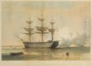H.m.s. Agamemnon, 91 Guns; H.m.s. St George, 120 Guns