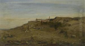 Paysage Oriental by Etienne Duval