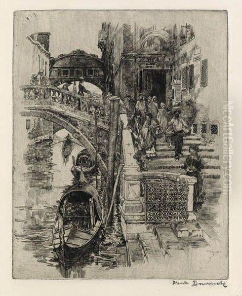 The Bridge Of Sighs (second Plate) - view 1
