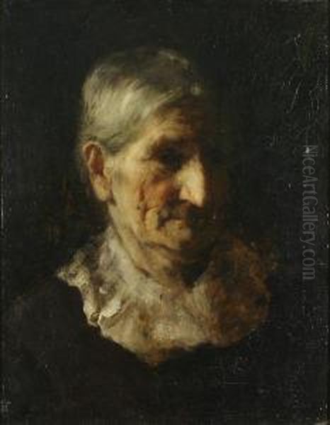 Portrait Of An Old Woman - view 1
