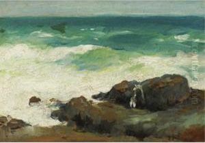The New England Coast by Frank Duveneck
