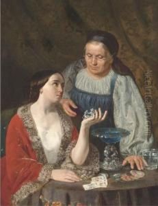 The Fortune Teller by Frank Duveneck