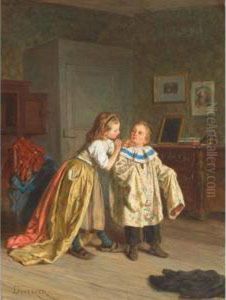 Amateur Theatricals by Theophile-Emmanuel Duverger