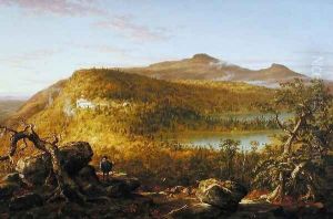 A View of the Two Lakes and Mountain House, Catskill Mountains 1844