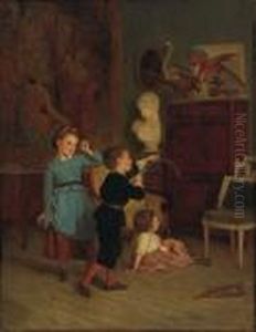 Young Archer by Theophile-Emmanuel Duverger