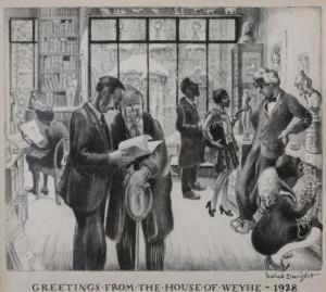 Greetings From The House Of Weyhe by Mabel Dwight