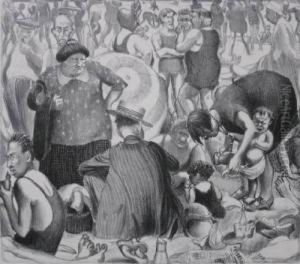 The Ocean Coney Island by Mabel Dwight