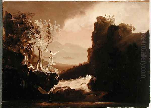 Romantic Landscape (Last of the Mohicans), 1827 - view 1