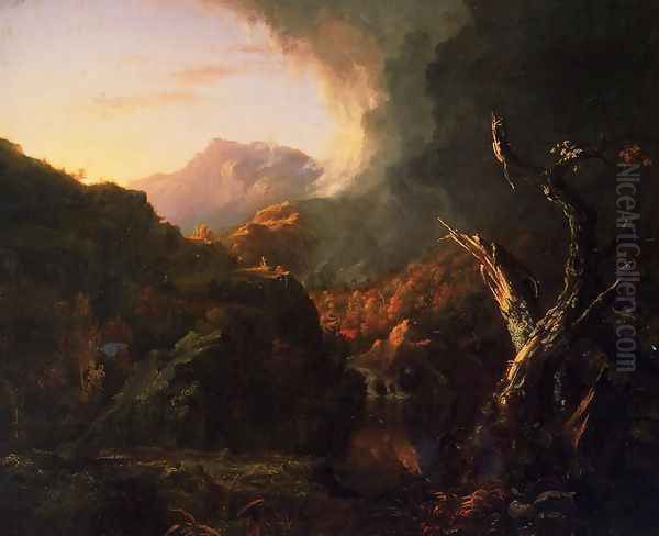 Landscape with Dead Trees - view 1