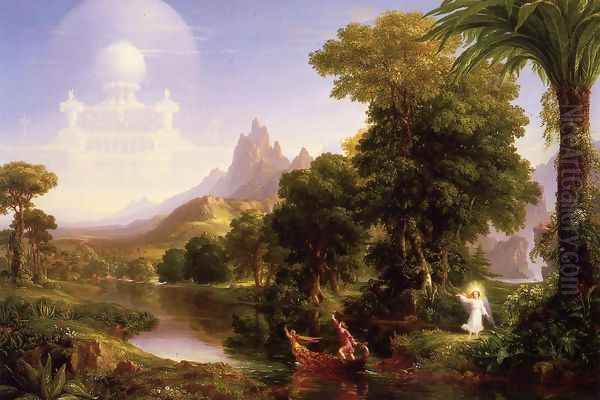 The Voyage of Life, Youth - view 1