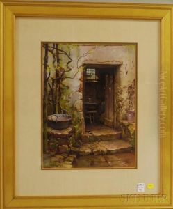 The Kitchen Doorway by Hezekiah Anthony Dyer