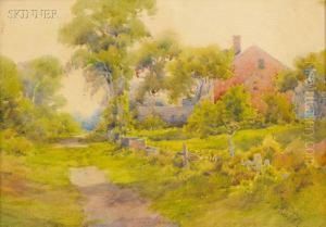 The Road To The Farmhouse by Hezekiah Anthony Dyer