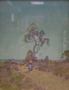 Woman On A Path by Hezekiah Anthony Dyer