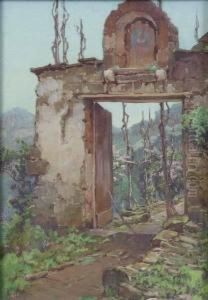 Sorrento Landscape by Hezekiah Anthony Dyer