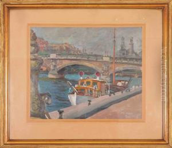 Barki Na Sekwanie, 1935 R. - view 1