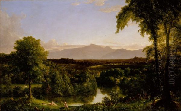 View on the Catskill - Early Autumn - view 1
