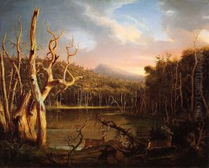 Lake with Dead Trees