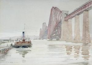 The Forth Rail Bridge, Near Edinburgh