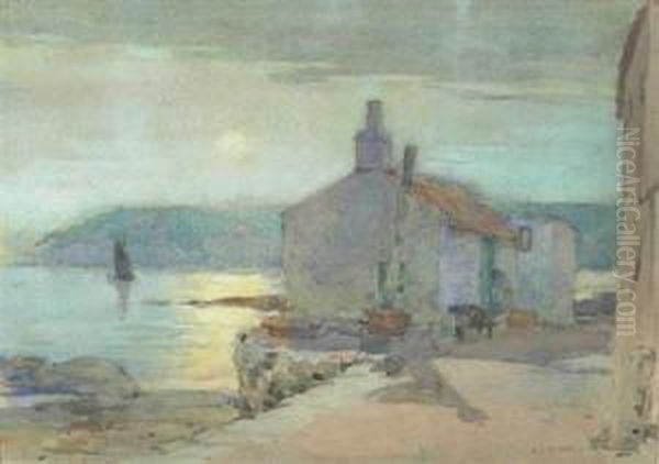 Sunset At Pittenweem Bay, Fife - view 1