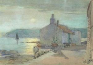 Sunset At Pittenweem Bay, Fife by Robert Eadie