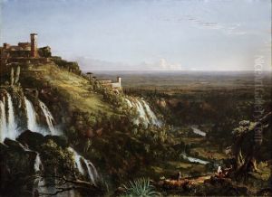 The Cascatelli, Tivoli, Looking Towards Rome