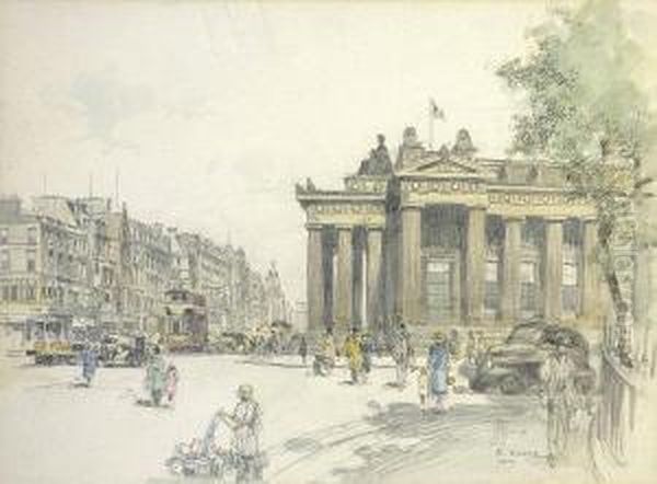 Princes St, Edinburgh, Looking East - view 1