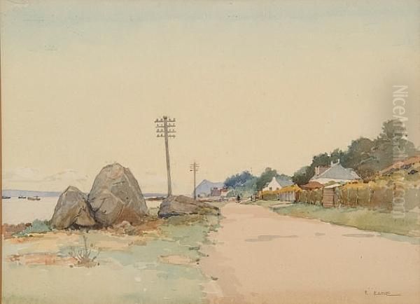 Corie Road Looking Towards Holy Isle - view 1