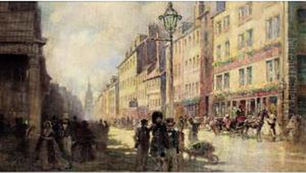 Perth High Street, Looking From John Street - view 1