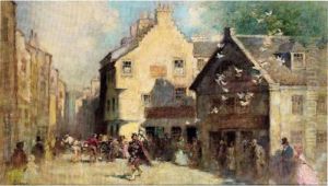 Watergate, Perth; The Gable Of
Old Gowrie House, The Scene Of The Conspiracy Against James Vi Watergate, Perth; The Gable Of
Old Gowrie House, The Scene Of The Conspiracy Against James Vi