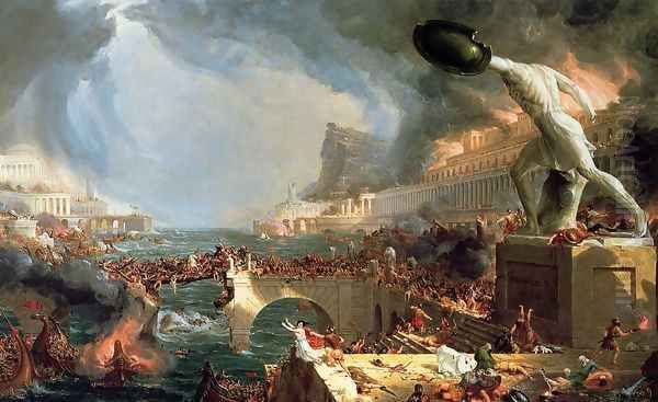 The Course of Empire: Destruction, 1836 - view 1