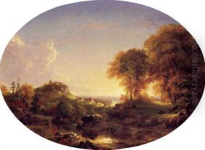 Catskill Landscape by Thomas Cole