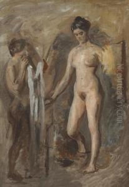 William Rush And His Model - view 1
