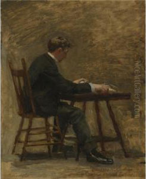 The Timer (study For "between Rounds") - view 1
