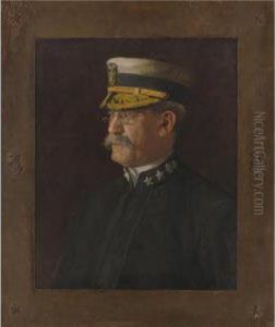 Rear Admiral Charles Dwight Sigsbee by Thomas Cowperthwait Eakins