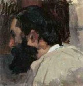 Study Of A Student's Head by Thomas Cowperthwait Eakins