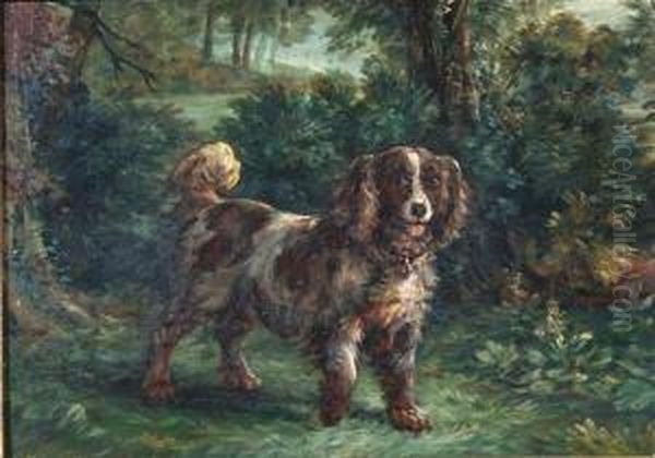 A Spaniel In A Landscape - view 1