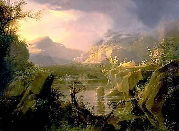 Romantic Landscape - view 1