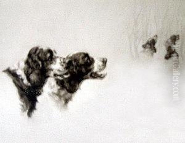 Studies Of Spaniels - view 1