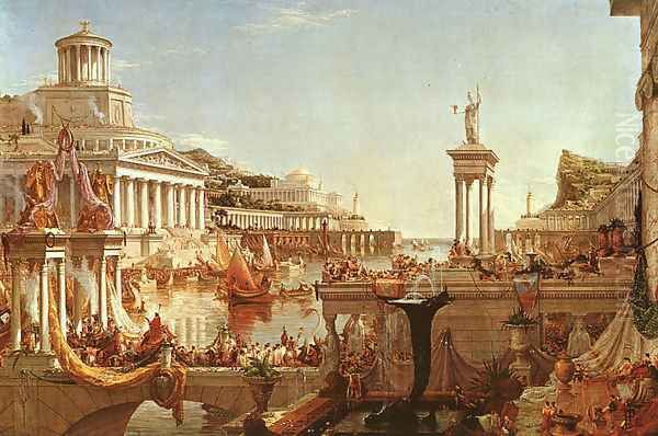 The Course of the Empire: The Consummation - view 1