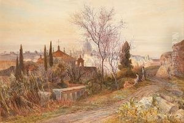 View From The Palatine Hill, Rome - view 1