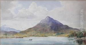 Mountainous Lake Scene