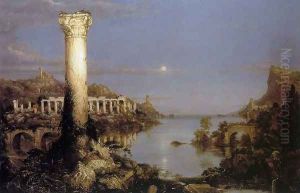 The Course of the Empire: Desolation by Thomas Cole