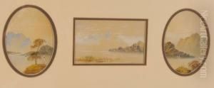 Set Of 3 Watercolours