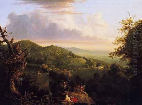 View of Monte Video, Seat of Daniel Wadsworth, Esq. - view 1