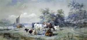 On The Arun, Sussex by Henry Earp