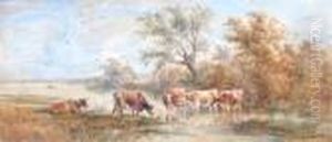 Cattle Watering by Henry Earp